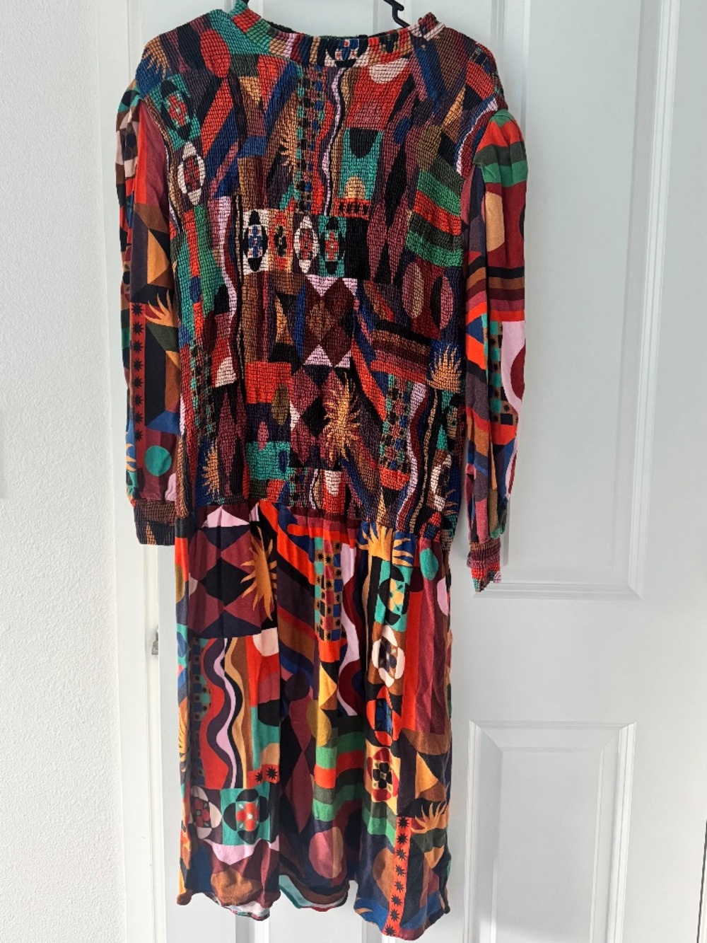 FARM Rio Tropical Smocked Dress